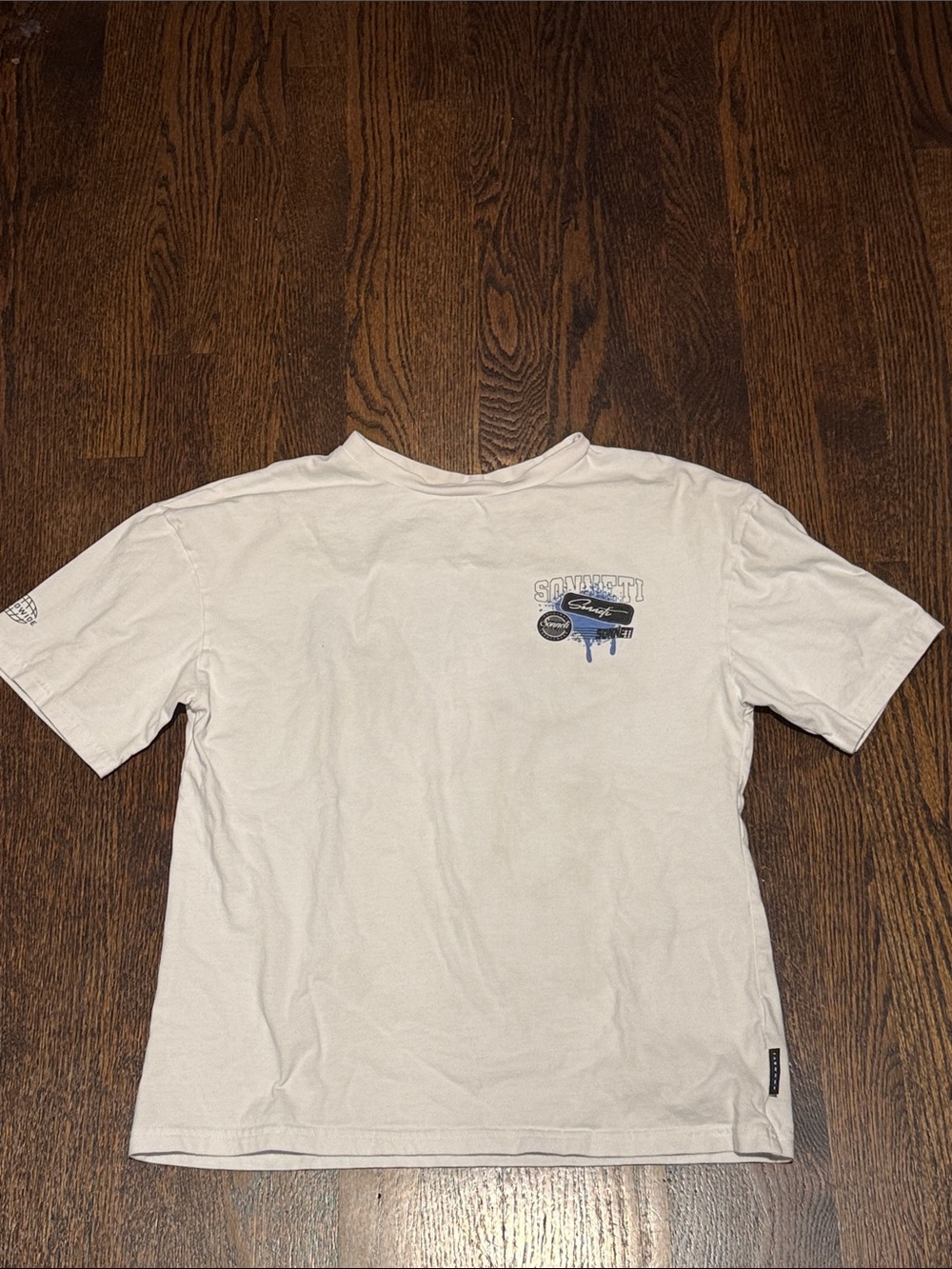 Sonneti youth large white t shirt